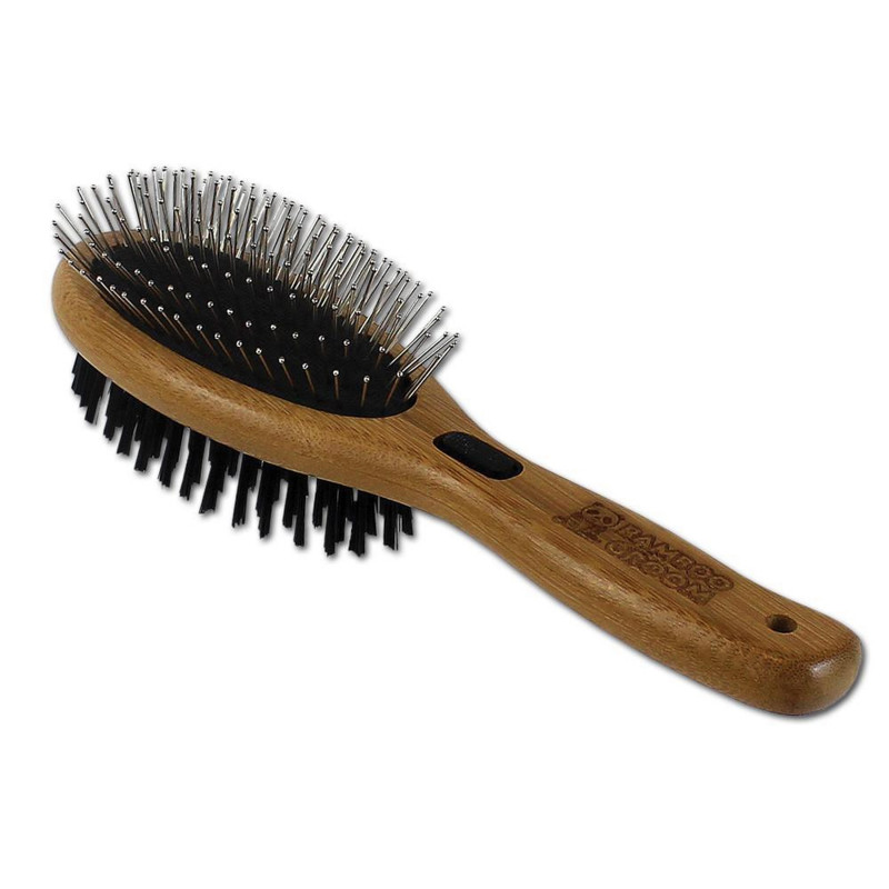 Bamboo dog & cat grooming brushes - sustainable and beautiful